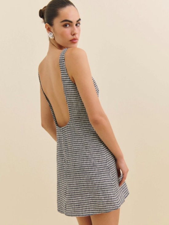 Reformation Dresses & Skirts - Reformation NWT Rosemond Scoop-Back Mini Dress
